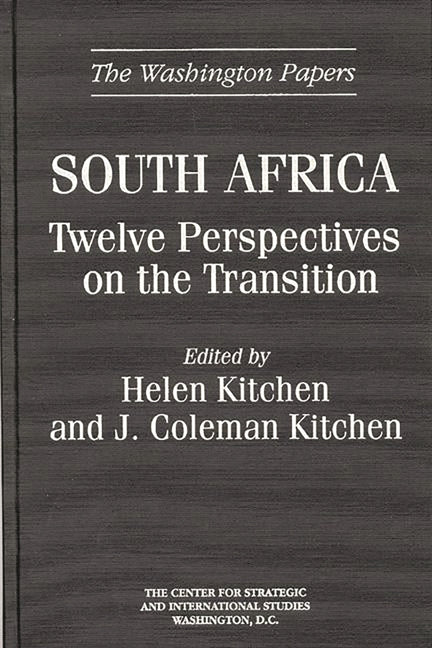South Africa: Twelve Perspectives on the Transition - Ingram