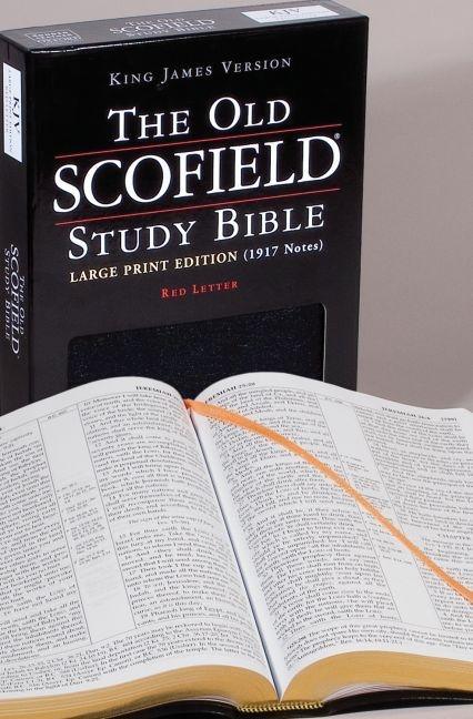 Old Scofield Study Bible-KJV-Large Print - stevensbooks