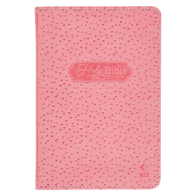 NLT New Testament with Psalms Keepsake Holy Bible for Baby Girls, New Living Translation, Pink - Ingram