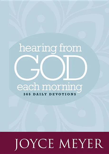 Hearing from God Each Morning: 365 Daily Devotions - stevensbooks
