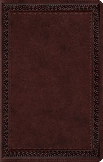 ESV Premium Gift Bible (Trutone, Mahogany, Border Design) - stevensbooks