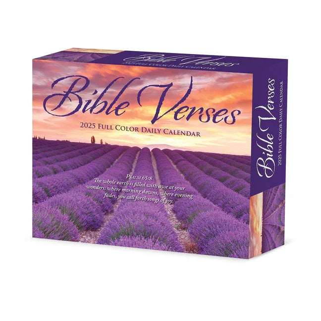 Bible Verses 2026 5.4 X 6.2 Box Calendar - stevensbooks