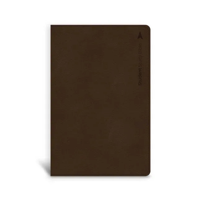 CSB Student Study Bible, Brown Leathertouch - stevensbooks