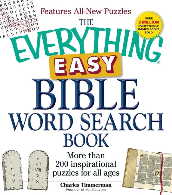 Everything Easy Bible Word Search Book: More Than 200 Inspirational Puzzles for All Ages - Ingram