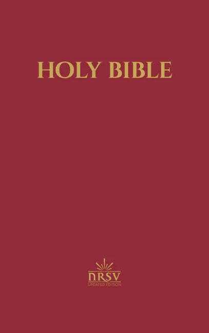 NRSV Updated Edition Pew Bible (Hardcover, Burgundy) - stevensbooks