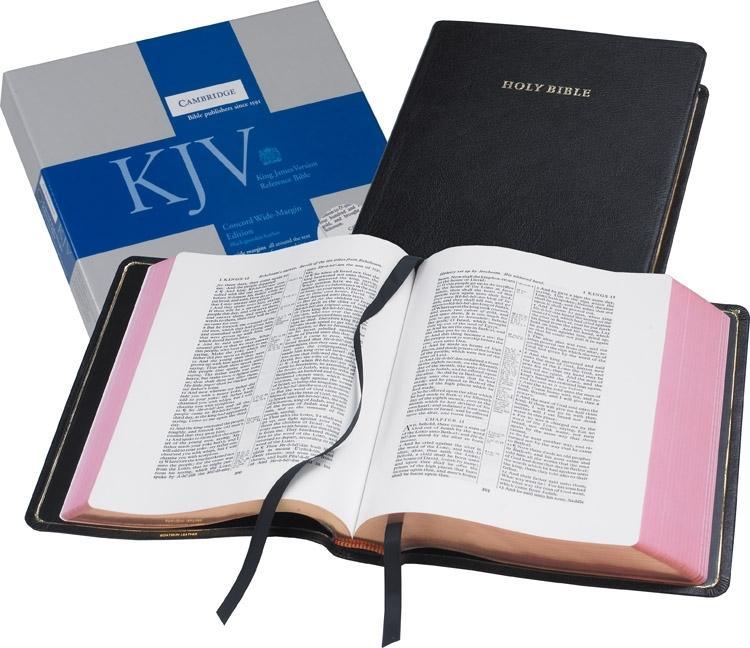 Concord Wide-Margin Reference Bible-KJV - stevensbooks