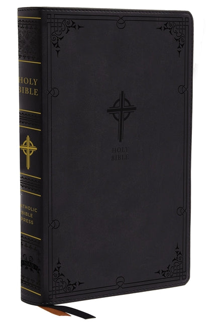 Nabre, New American Bible, Revised Edition, Catholic Bible, Large Print Edition, Leathersoft, Black, Thumb Indexed, Comfort Print: Holy Bible - Ingram