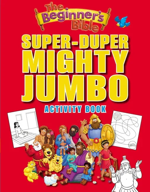 Beginner's Bible Super-Duper, Mighty, Jumbo Activity Book - stevensbooks