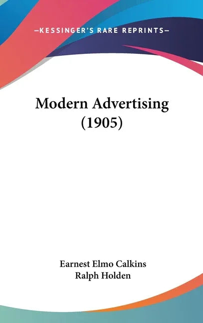 Modern Advertising (1905) - stevensbooks