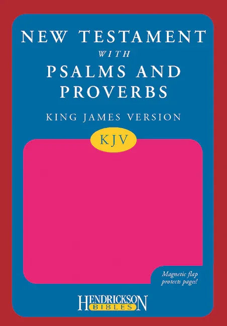 New Testament with Psalms and Proverbs-KJV-Magnetic Flap - stevensbooks