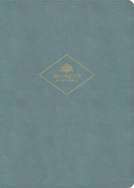 CSB Women's Study Bible, Earthen Teal Suedesoft Leathertouch, Indexed - stevensbooks