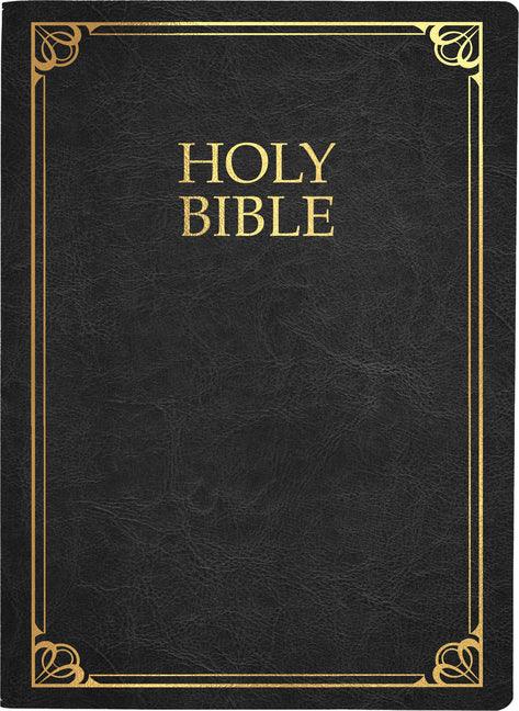 Kjver Family Legacy Holy Bible, Large Print, Black Genuine Leather, Thumb Index: (King James Version Easy Read, Red Letter, Premium Cowhide) - stevensbooks