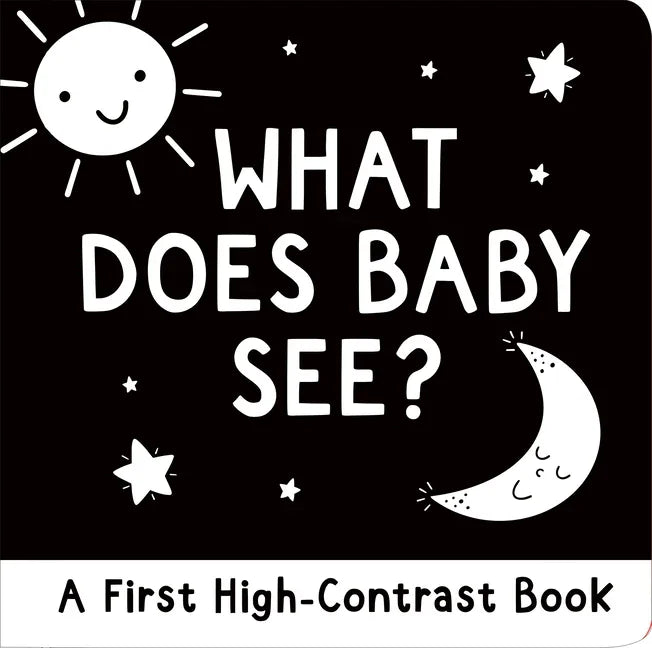 What Does Baby See? a High-Contrast Board Book - stevensbooks