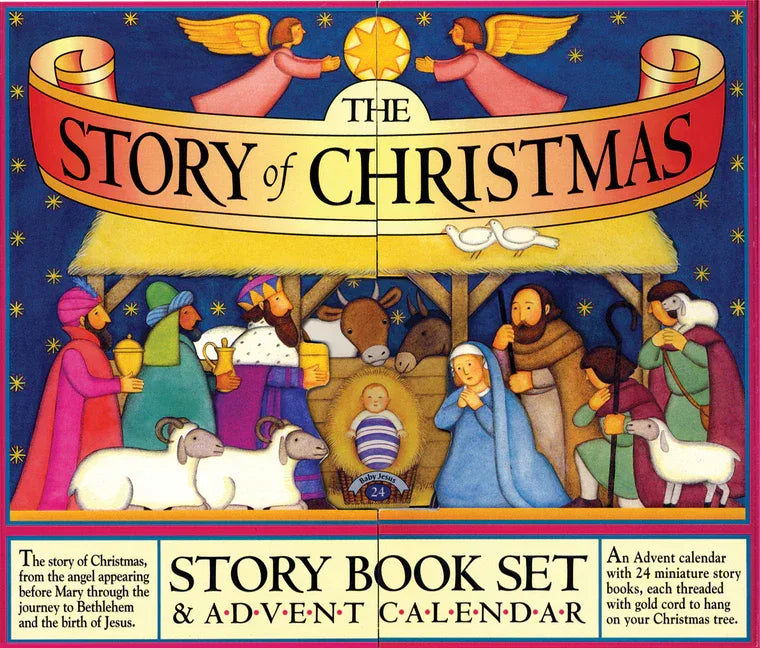 Story of Christmas Story Book Set and Advent Calendar - stevensbooks