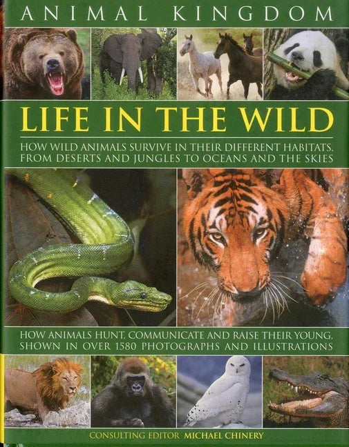 Animal Kingdom: Life in the Wild: How Wild Animals Survive in Their Different Habitats, from Deserts and Jungles to Oceans and the Skies - stevensbooks