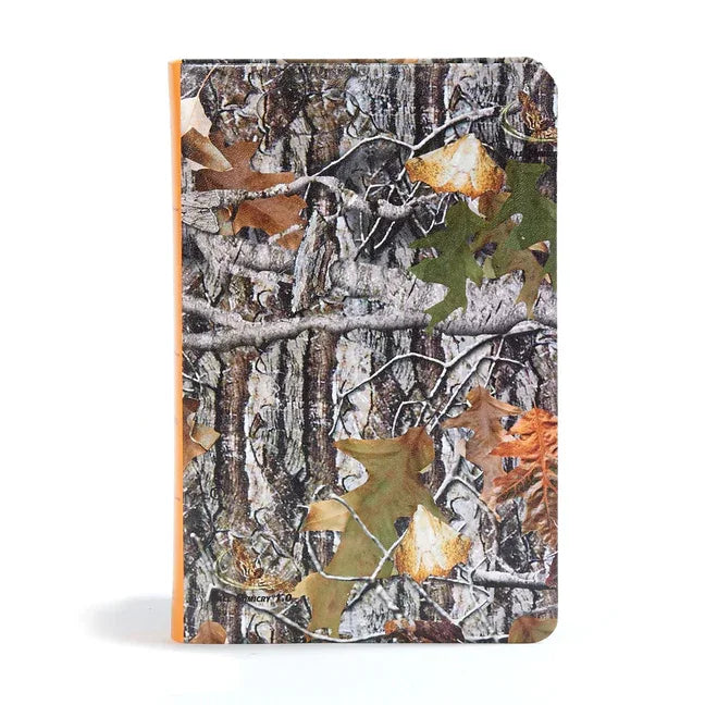 CSB Sportsman's Bible: Large Print Personal Size Edition, Mothwing Camouflage Leathertouch - stevensbooks