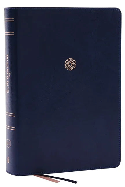 Kjv, the Woman's Study Bible, Blue Leathersoft, Red Letter, Full-Color Edition, Comfort Print: Receiving God's Truth for Balance, Hope, and Transforma - stevensbooks