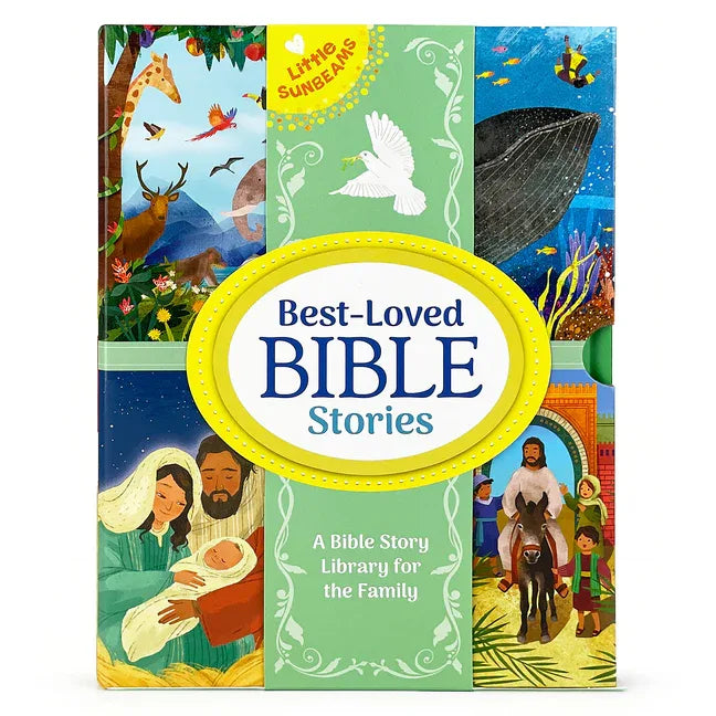 Best-Loved Bible Stories 8-Book Library (Little Sunbeams) - stevensbooks