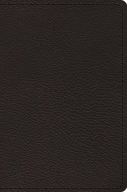 ESV Preaching Bible, Verse-By-Verse Edition (Goatskin, Black) - stevensbooks
