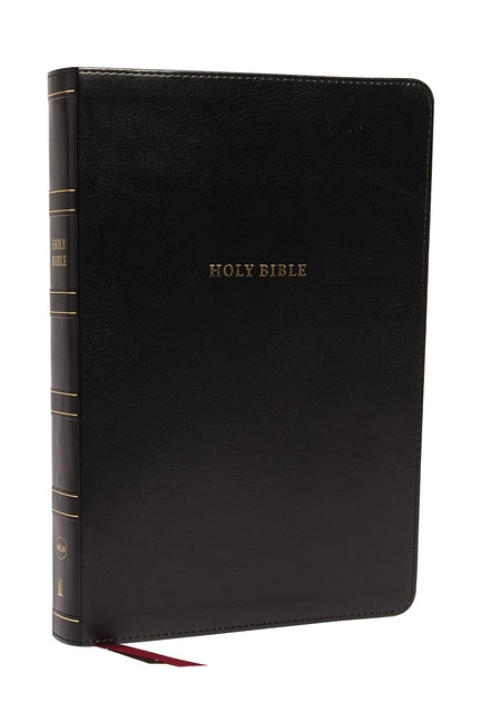 Nkjv, Reference Bible, Super Giant Print, Leathersoft, Black, Red Letter Edition, Comfort Print: Holy Bible, New King James Version - Ingram