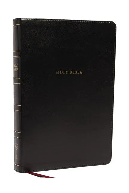Nkjv, Reference Bible, Super Giant Print, Leathersoft, Black, Red Letter Edition, Comfort Print: Holy Bible, New King James Version - stevensbooks