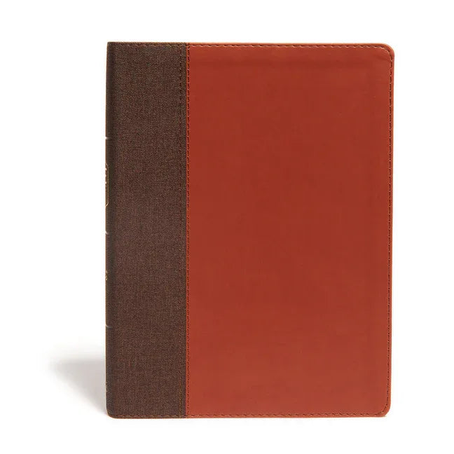 CSB Life Essentials Study Bible, Brown Leathertouch - stevensbooks