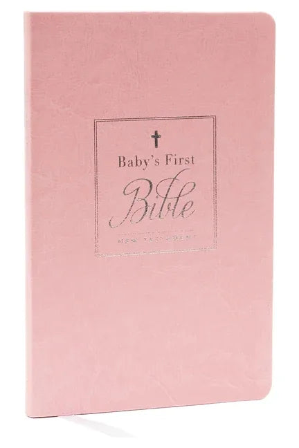 Kjv, Baby's First New Testament, Leathersoft, Pink, Red Letter, Comfort Print: Holy Bible, King James Version - stevensbooks