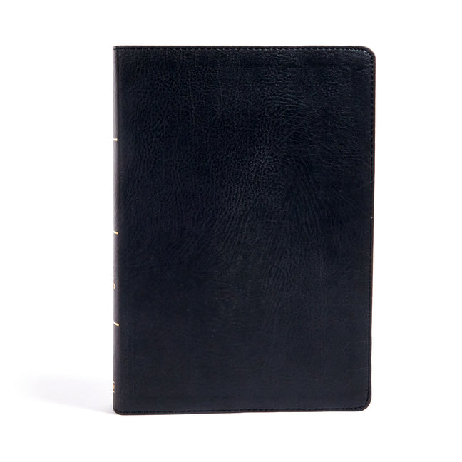 KJV Super Giant Print Reference Bible, Black Leathertouch, Indexed - Ingram