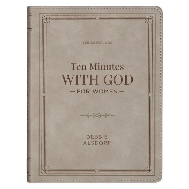 Devotional 10 Minutes with God for Women Faux Leather - stevensbooks