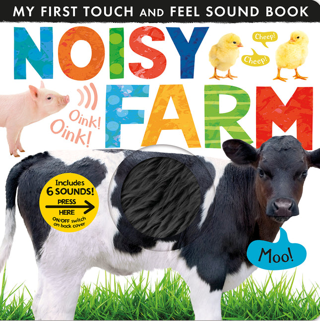Noisy Farm: Includes 6 Sounds and an On/Off Switch on the Back Cover! - Ingram