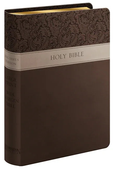 Large Print Wide Margin Bible-KJV - stevensbooks