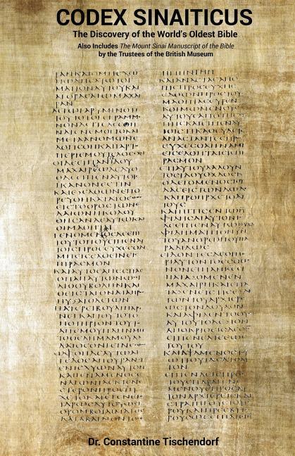 Codex Sinaiticus: The Discovery of the World's Oldest Bible - stevensbooks