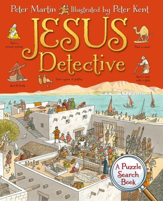 Jesus Detective: A Puzzle Search Book - stevensbooks