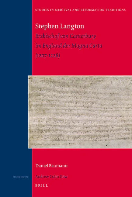 Stephen Langton: Erzbischof Von Canterbury Im England Der Magna Carta (1207-1228) - stevensbooks