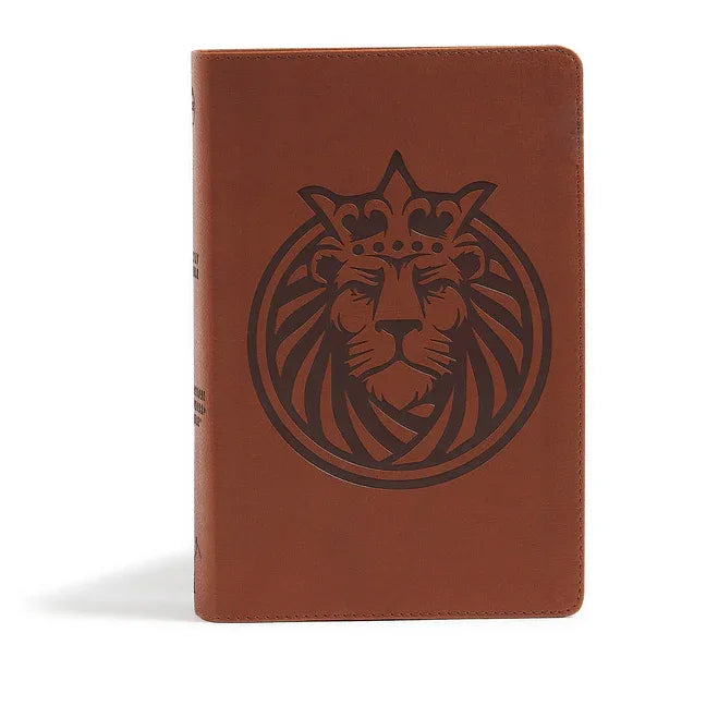CSB Kids Bible, Lion Leathertouch - stevensbooks