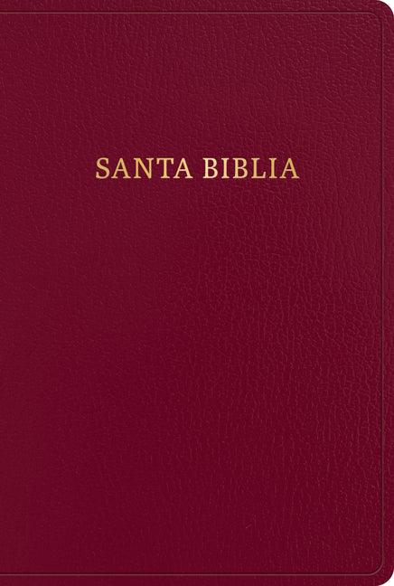 Rvr 1960 Biblia Letra Gigante, Borgoña Imitación Piel Con Índice (Edición 2023): Santa Biblia (Edicion 2023) - stevensbooks