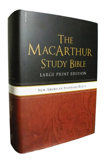 MacArthur Study Bible-NASB-Large Print (Updated) - stevensbooks