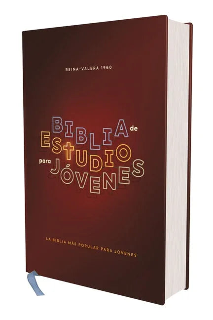 Rvr60, Biblia de Estudio Para Jóvenes Adolescentes, Tapa Dura, Palabras de Jesús En Rojo, Comfort Print - stevensbooks