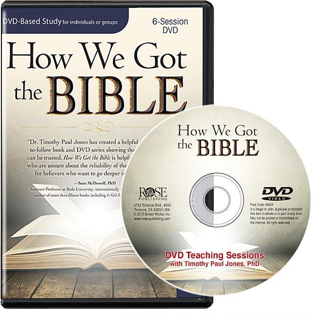 How We Got the Bible 6-Session DVD Based Study Leader Pack - stevensbooks