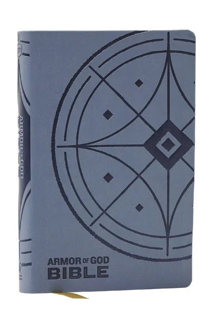 KJV Armor of God Bible, Blue/Gray Leathersoft (Children's Bible, Red Letter, Comfort Print, Holy Bible): King James Version - stevensbooks