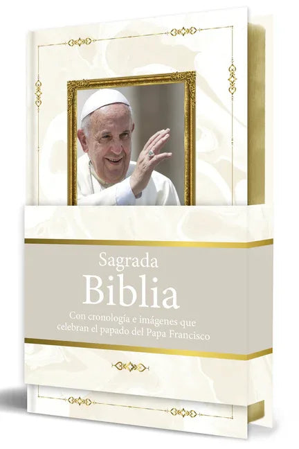 Biblia Católica: Edición Conmemorativa del Papa Francisco (Acolchada) / Catholic Bible: Commemorative Edition Pope Francis (Padded) - stevensbooks