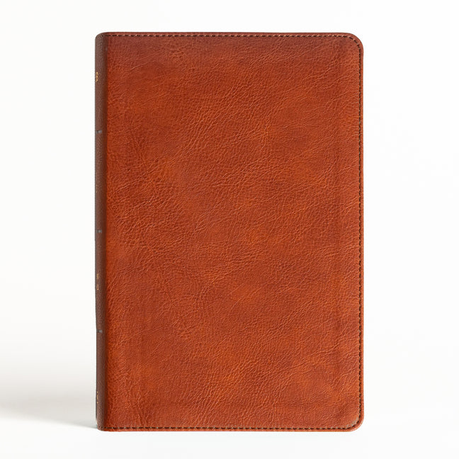 NASB Large Print Personal Size Reference Bible, Burnt Sienna Leathertouch - Ingram