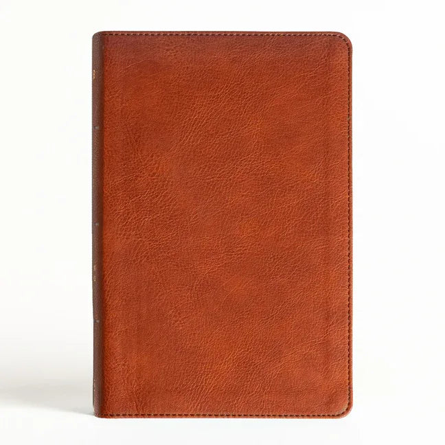 NASB Large Print Personal Size Reference Bible, Burnt Sienna Leathertouch - stevensbooks