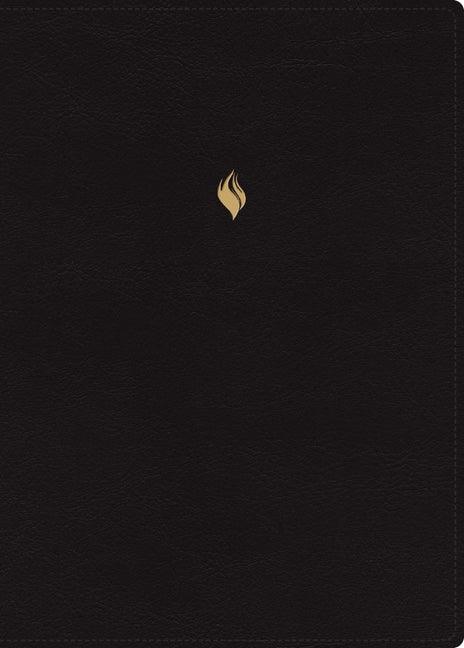 Rvr60, Biblia de Estudio de la Vida Plena, Edición Clásica, Leathersoft, Negro, Palabras de Jesús En Rojo, Comfort Print, Con Índice Y Cierre (Edicion - stevensbooks