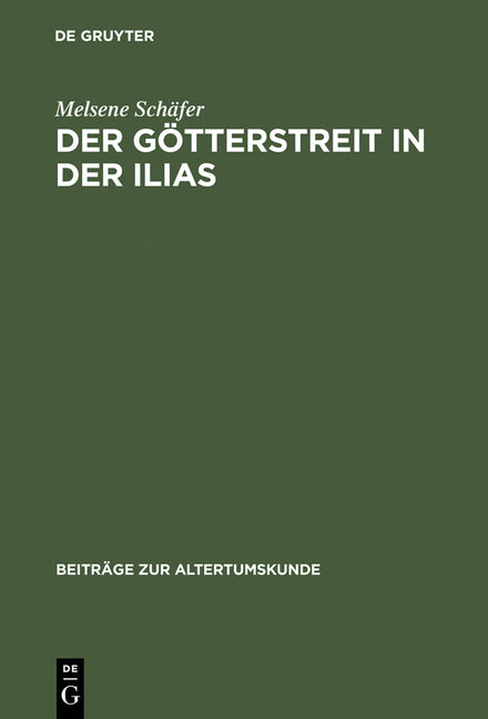 Götterstreit in der Ilias (Reprint 2015) - Ingram