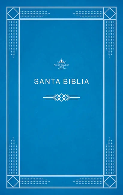 Rvr 1960 Biblia Económica de Evangelismo, Azul Tapa Rústica - stevensbooks