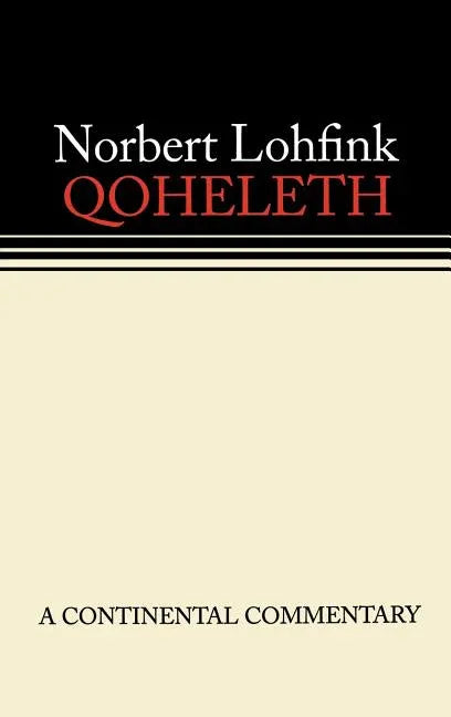 Qoheleth - stevensbooks