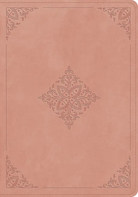 ESV Study Bible (Trutone, Blush Rose, Fleur-De-Lis Design) - stevensbooks