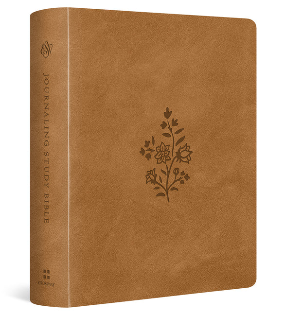 ESV Journaling Study Bible (Trutone Over Board, Nubuck Caramel) - Ingram
