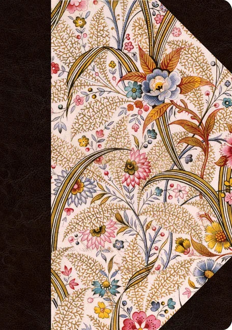 ESV Single Column Journaling Bible, Large Print (Summer Garden) - stevensbooks